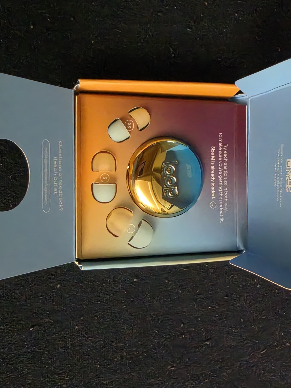 Loop Experience 2 Coachella Edition Earplugs – Limited Edition Gold